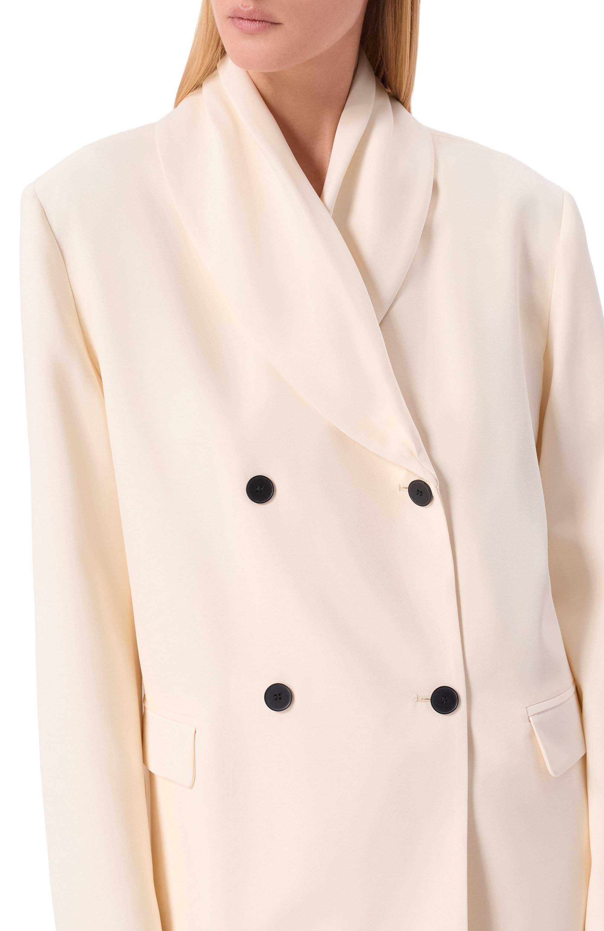 Жакет из вискозы и шерсти LOULOU DE SAISON, арт. JIHA, фото 5