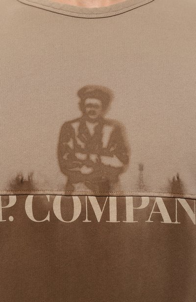 Хлопковый свитшот C.P. COMPANY, арт. 14CMSS251A-006312S, фото 5