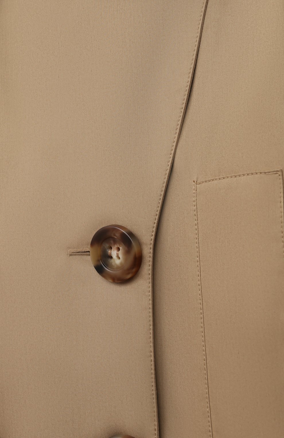 Хлопковый тренч BURBERRY, арт. 8022302, фото 3