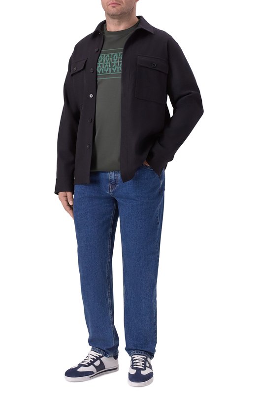 Хлопковая футболка Zilli TSR030M0100VZMRB0 Зелёный  TSR030M0100VZMRB0 Фото 2