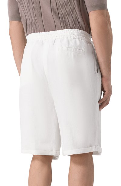 Льняные шорты BRUNELLO CUCINELLI, арт. M243DU0020, фото 4