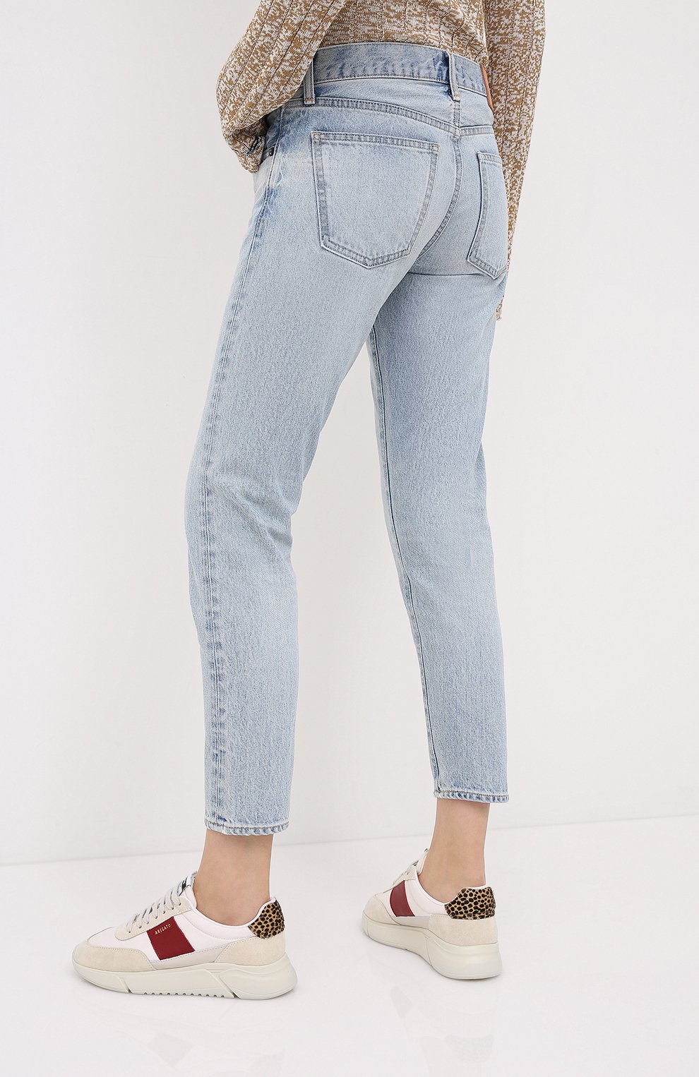 Джинсы MOUSSY голубого цвета по цене 31900 руб., арт. 025DSC11-2003, фото 4 Джинсы MOUSSY, арт. 025DSC11-2003, фото 4