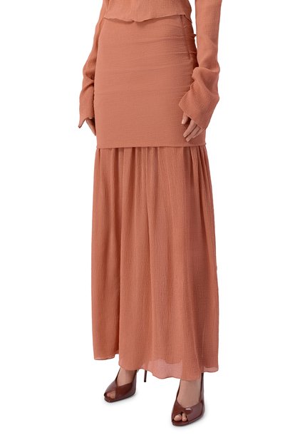 Шелковая юбка PETAR PETROV, арт. S26TR7, фото 3