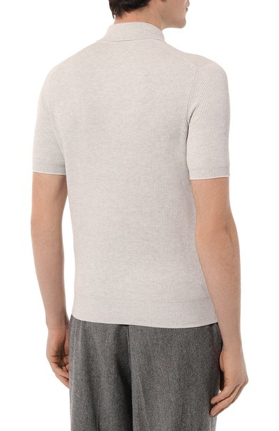 Хлопковое поло BRUNELLO CUCINELLI, арт. M2900B2019, фото 4