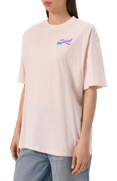 Хлопковая футболка HUGO BLUE, арт. 50533976, фото 3