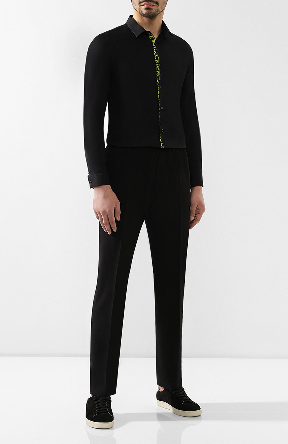 Хлопковая рубашка  ICEBERG, арт. 19E I1P0/G010/6210, фото 2