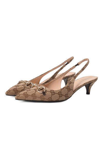 Женские текстильные туфли GUCCI, арт. 782627/2HK80
