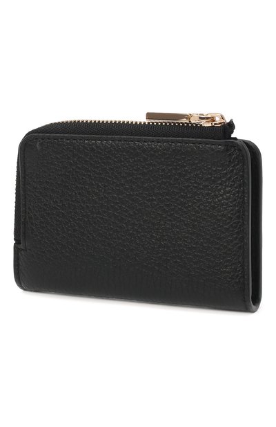 Кожаное портмоне metallic soft COCCINELLE черного цвета по цене 9950 руб., арт. E2 LW5 17 01 01, фото 2 Кожаное портмоне metallic soft COCCINELLE, арт. E2 LW5 17 01 01, фото 2