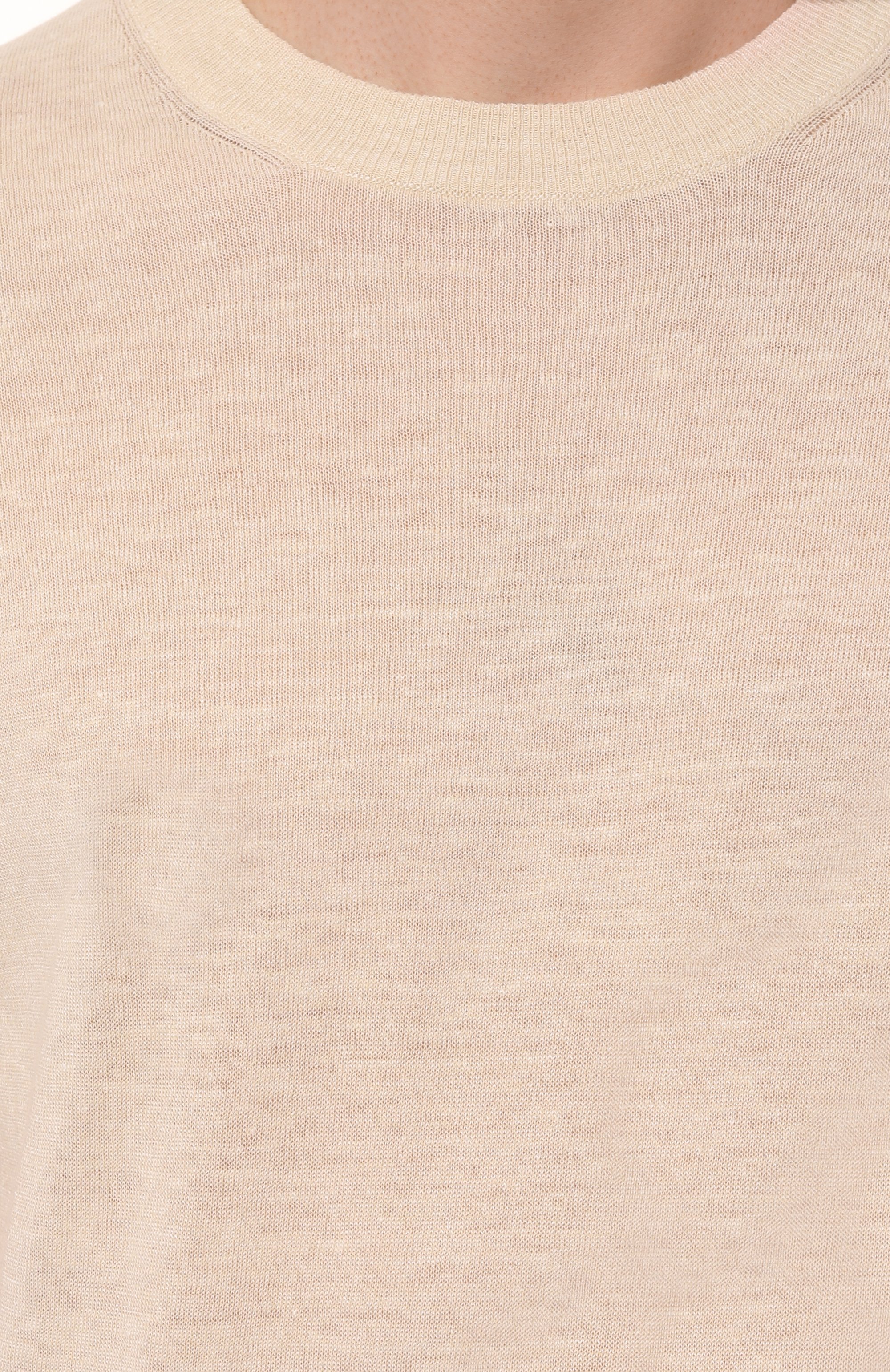 Джемпер изо льна и хлопка BRUNELLO CUCINELLI, арт. M2L00310, фото 5