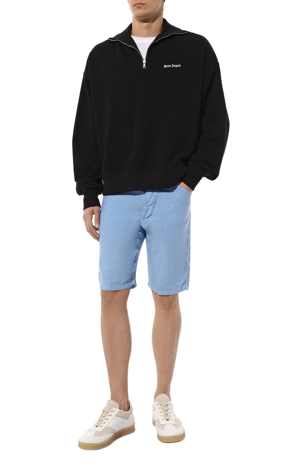 Льняные шорты 120% LINO, арт. 31ALIM2120/0000253/000, фото 2