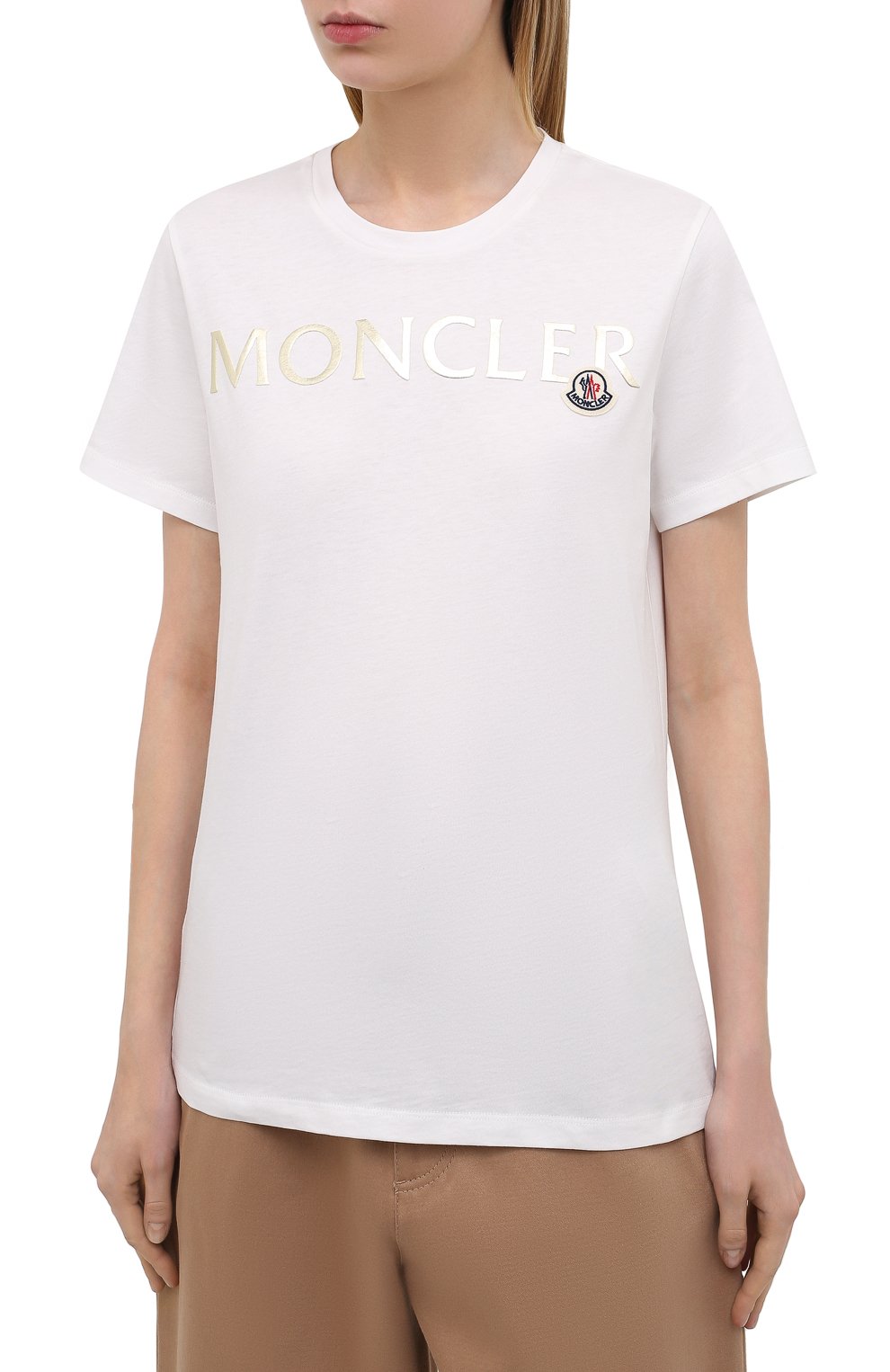 Хлопковая футболка MONCLER, арт. G1-093-8C715-10-V8094, фото 3