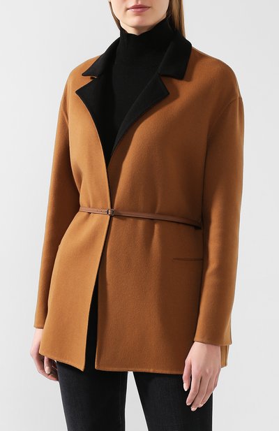 Пальто из шерсти викуньи LORO PIANA бежевого цвета по цене 1315000 руб., арт. FAF8502/VVIC, фото 3 Пальто из шерсти викуньи LORO PIANA, арт. FAF8502/VVIC, фото 3