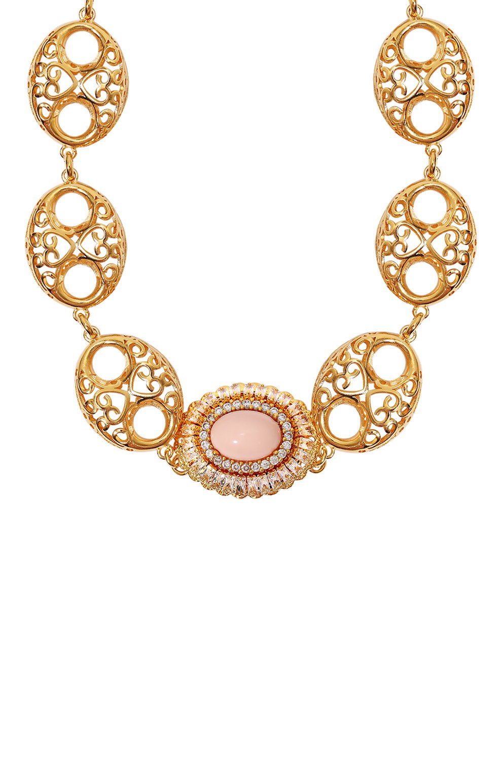 Колье ANTON HEUNIS золотого цвета по цене 26350 руб., арт. SSR1.058, фото 3 Колье ANTON HEUNIS, арт. SSR1.058, фото 3