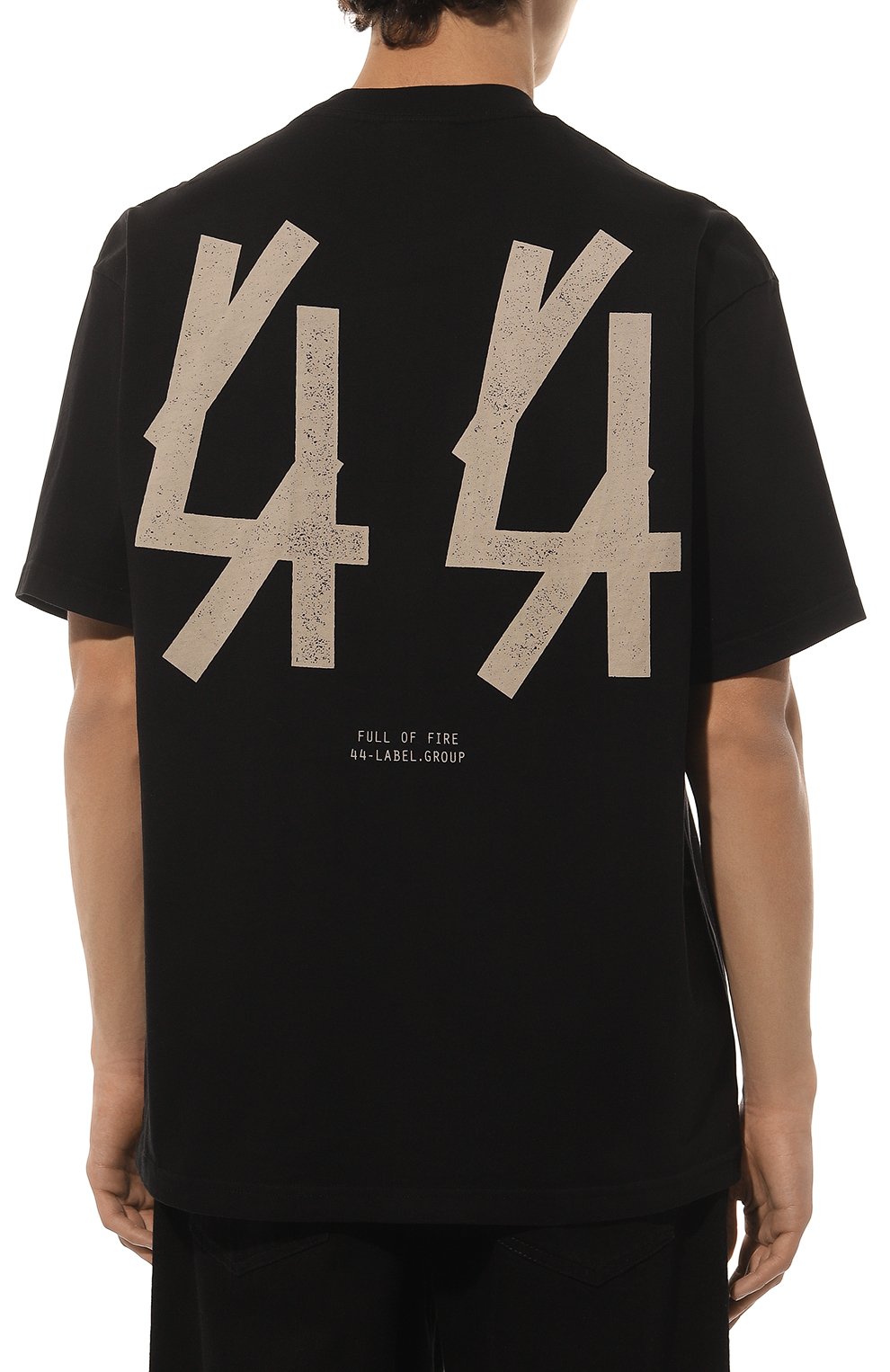 Хлопковая футболка 44 LABEL GROUP, арт. B0030231/FA141/P225, фото 4