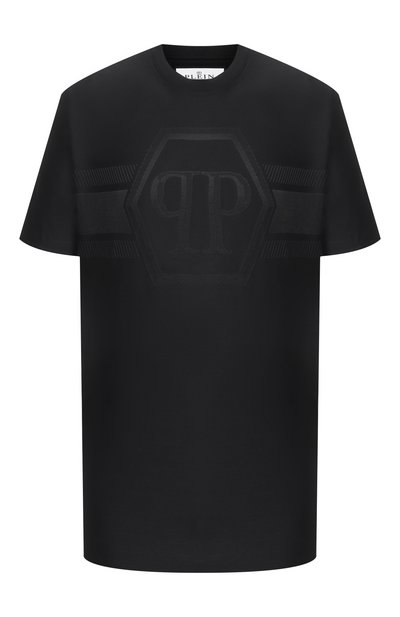 Мужская хлопковая футболка PHILIPP PLEIN, арт. SAFC MTK8885 PJY002N