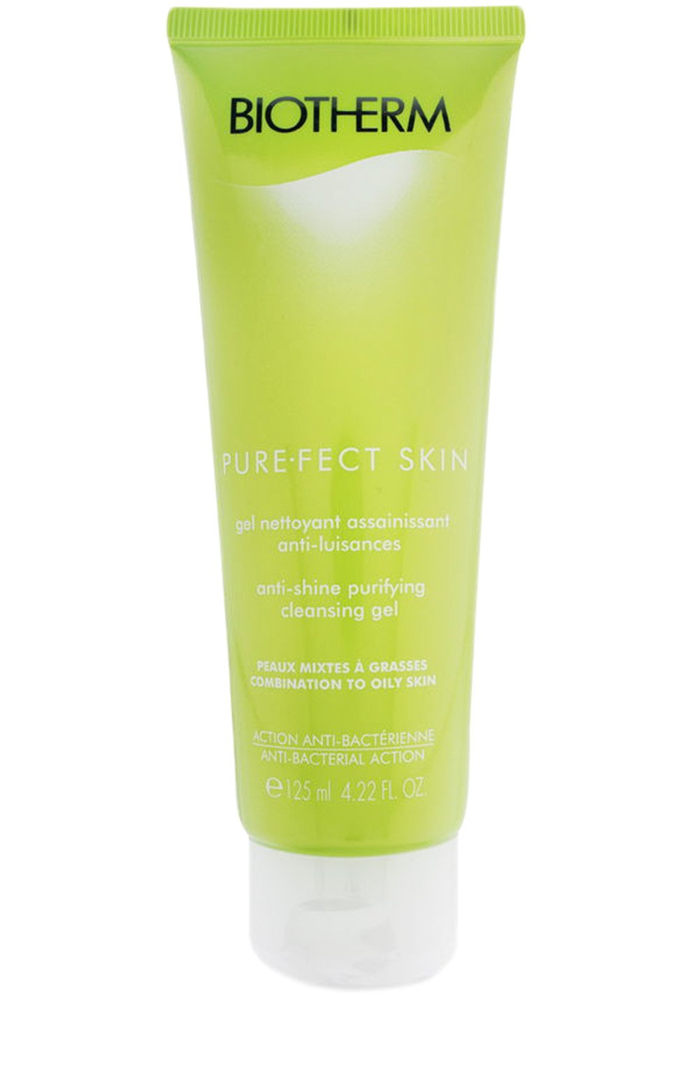 Очищающий гель purefect skin (125ml) BIOTHERM бесцветного цвета по цене 1760 руб., арт. 3605540787489, фото 1 Очищающий гель purefect skin (125ml) BIOTHERM, арт. 3605540787489, фото 1