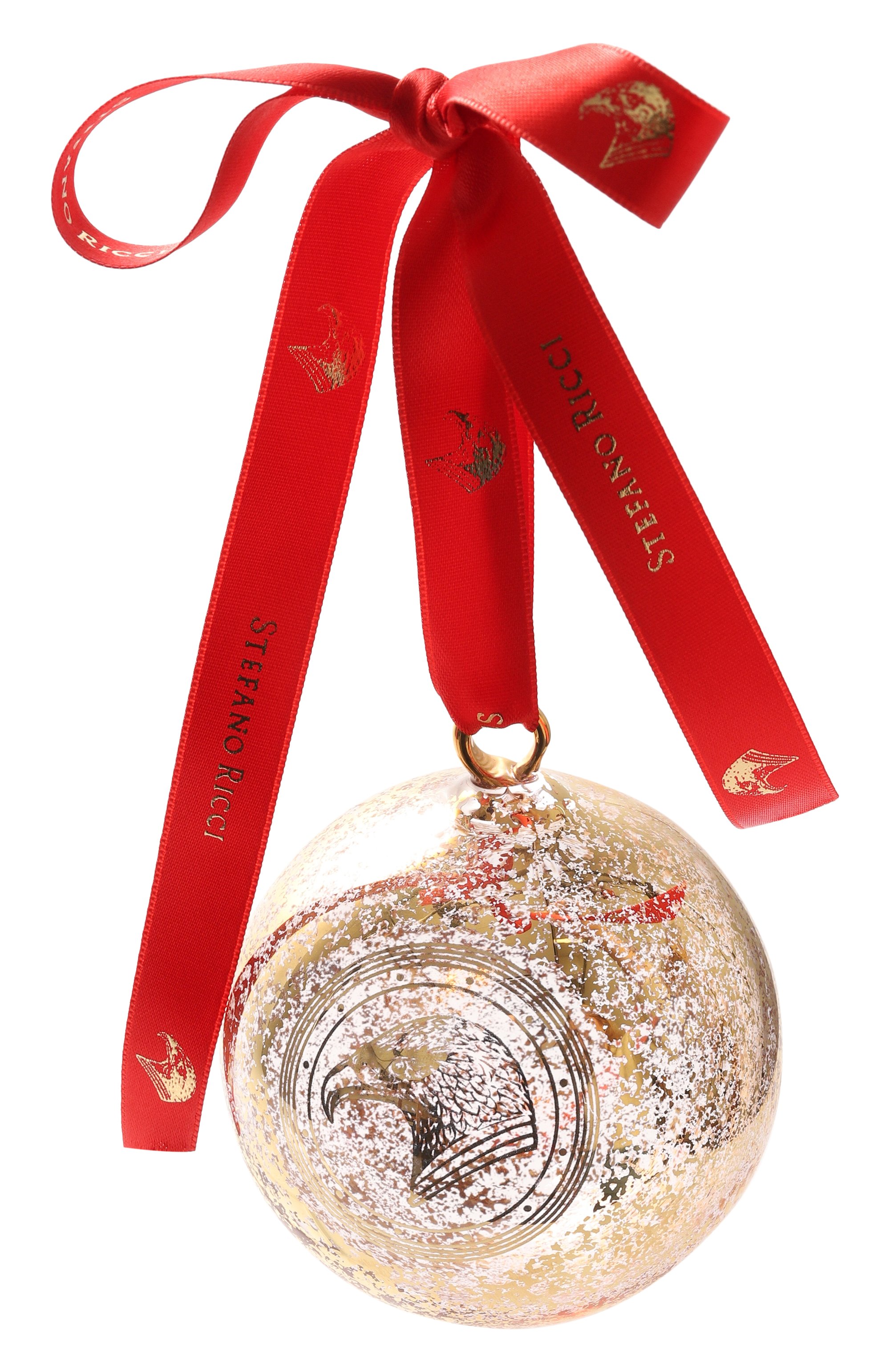 Набор из трех елочных игрушек STEFANO RICCI, арт. KGCBALL3/SR01, фото 2