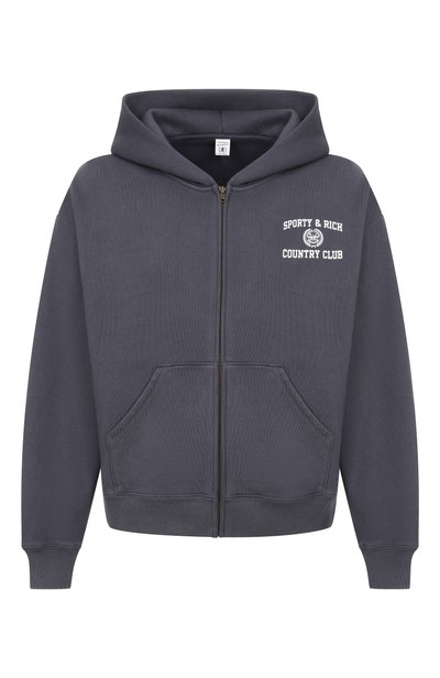 Мужской хлопковая толстовка SPORTY AND RICH, арт. ST094711218GY25
