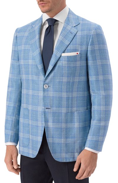 Пиджак из кашемира и шелка KITON, арт. UG81K06S21, фото 4