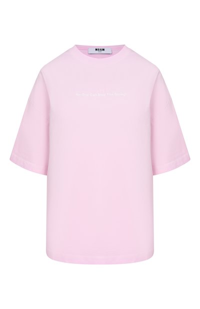 Женская хлопковая футболка MSGM, арт. 4041MDM141SE/267286