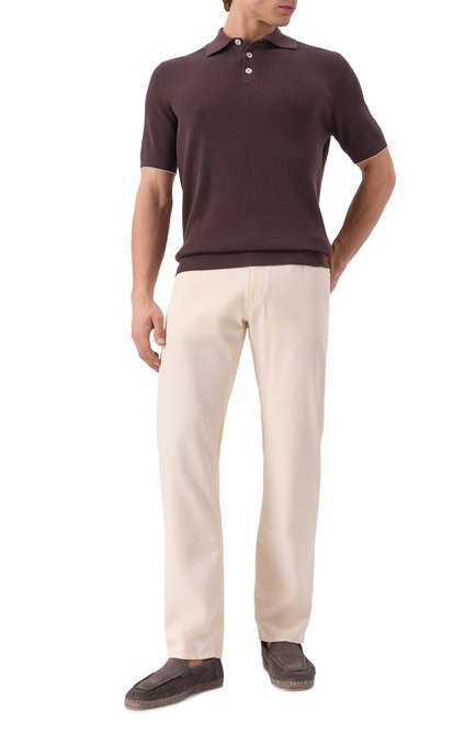 Мужские замшевые эспадрильи KITON, арт. USSA296N0121208
