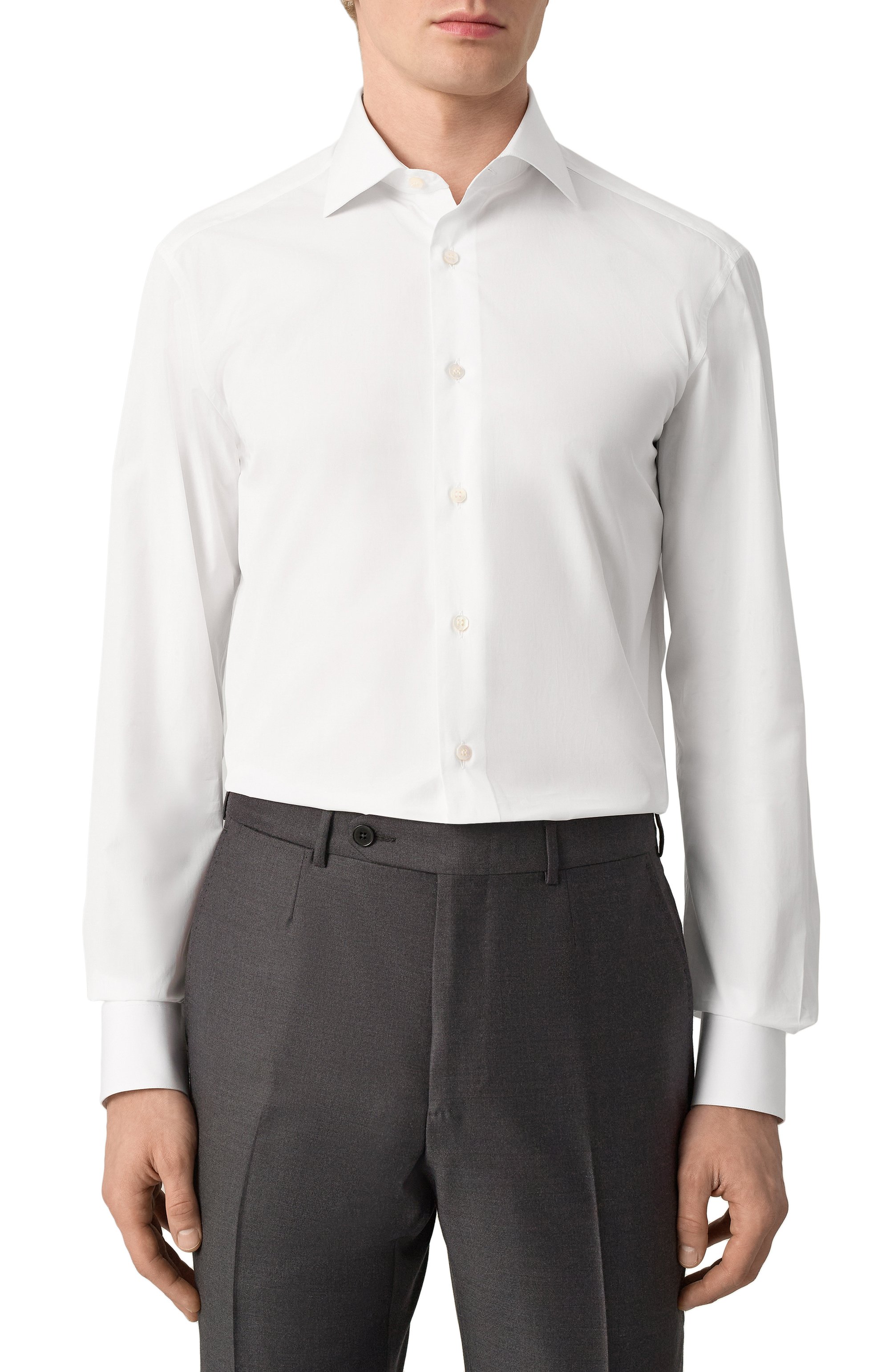 Хлопковая сорочка STEFANO RICCI, арт. MC007132/BN2900, фото 3