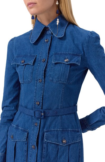 Джинсовое платье VALENTINO, арт. 6B3DA02Q94B, фото 5