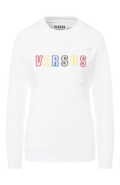 Женский хлопковый пуловер VERSUS VERSACE, арт. BD90694/BJ10390