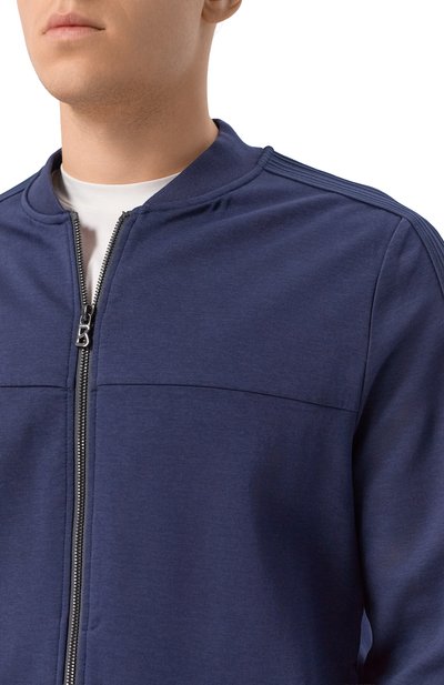 Толстовка BOGNER темно-синего цвета по цене 42800 руб., арт. 88085253, фото 5 Толстовка BOGNER, арт. 88085253, фото 5
