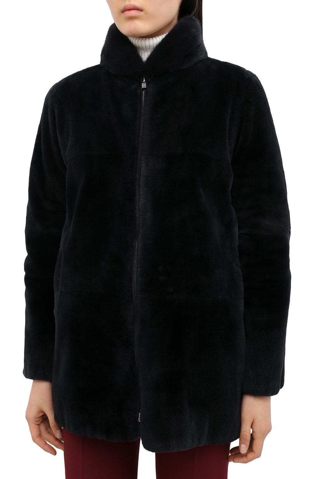 Кашемировое полупальто на меху LORO PIANA, арт. FAI3275, фото 3