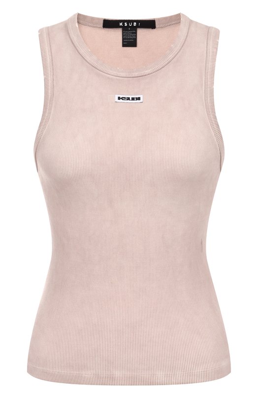 Хлопковая майка Ksubi WSP25SI005 Розовый WSP25SI005