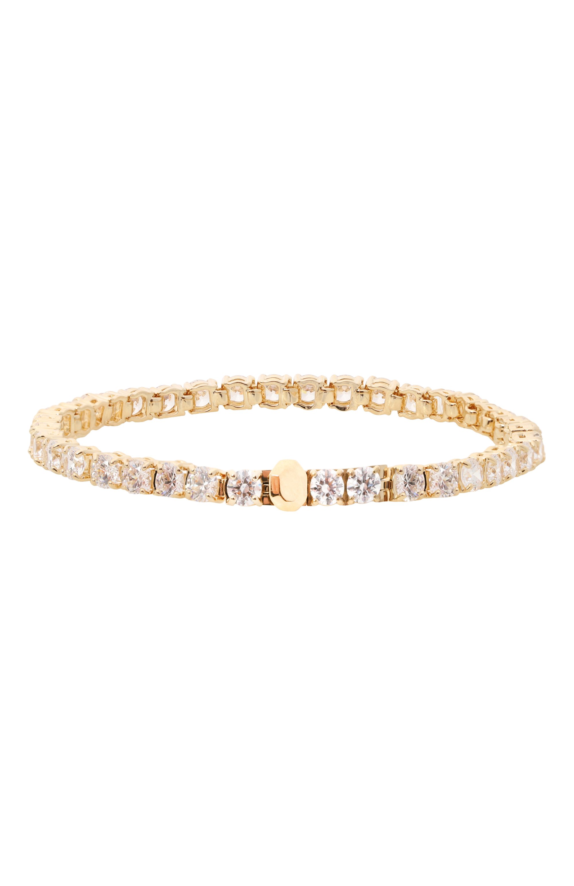 Браслет matrix tennis SWAROVSKI золотого цвета по цене 33900 руб., арт. 5657665, фото 3 Браслет matrix tennis SWAROVSKI, арт. 5657665, фото 3