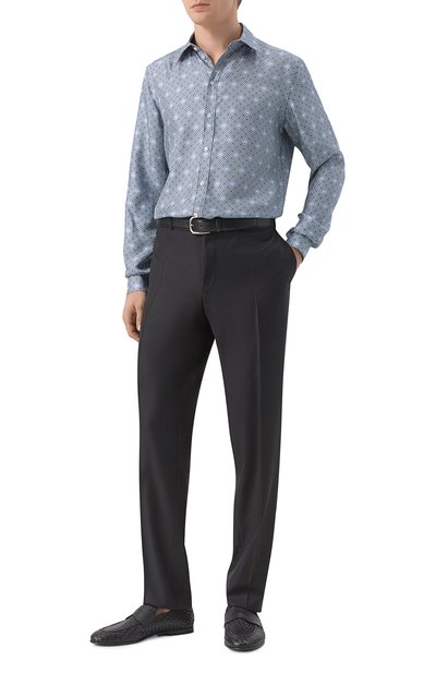 Мужские шерстяные брюки CANALI, арт. 71019/AS10315