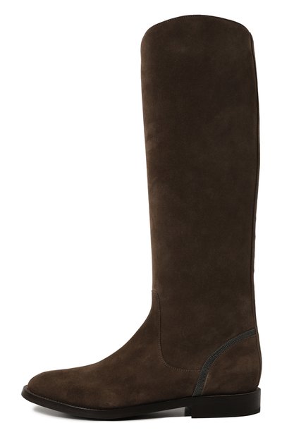 Замшевые сапоги BRUNELLO CUCINELLI, арт. MZSFC2606, фото 4