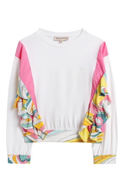 

Хлопковый свитшот Emilio Pucci, Разноцветный