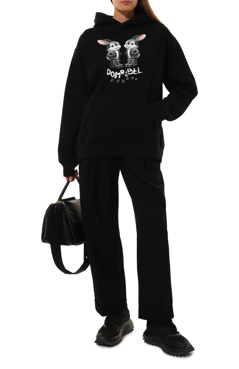 Хлопковое худи DOMREBEL, арт. MISSCHIEF/H00DIE, фото 2