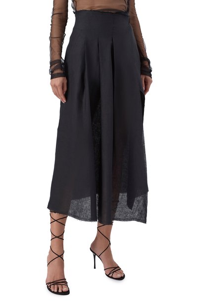 Льняная юбка ISABEL BENENATO, арт. DW24S26, фото 3