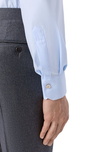 Хлопковая сорочка KITON, арт. UCCH0943204, фото 5