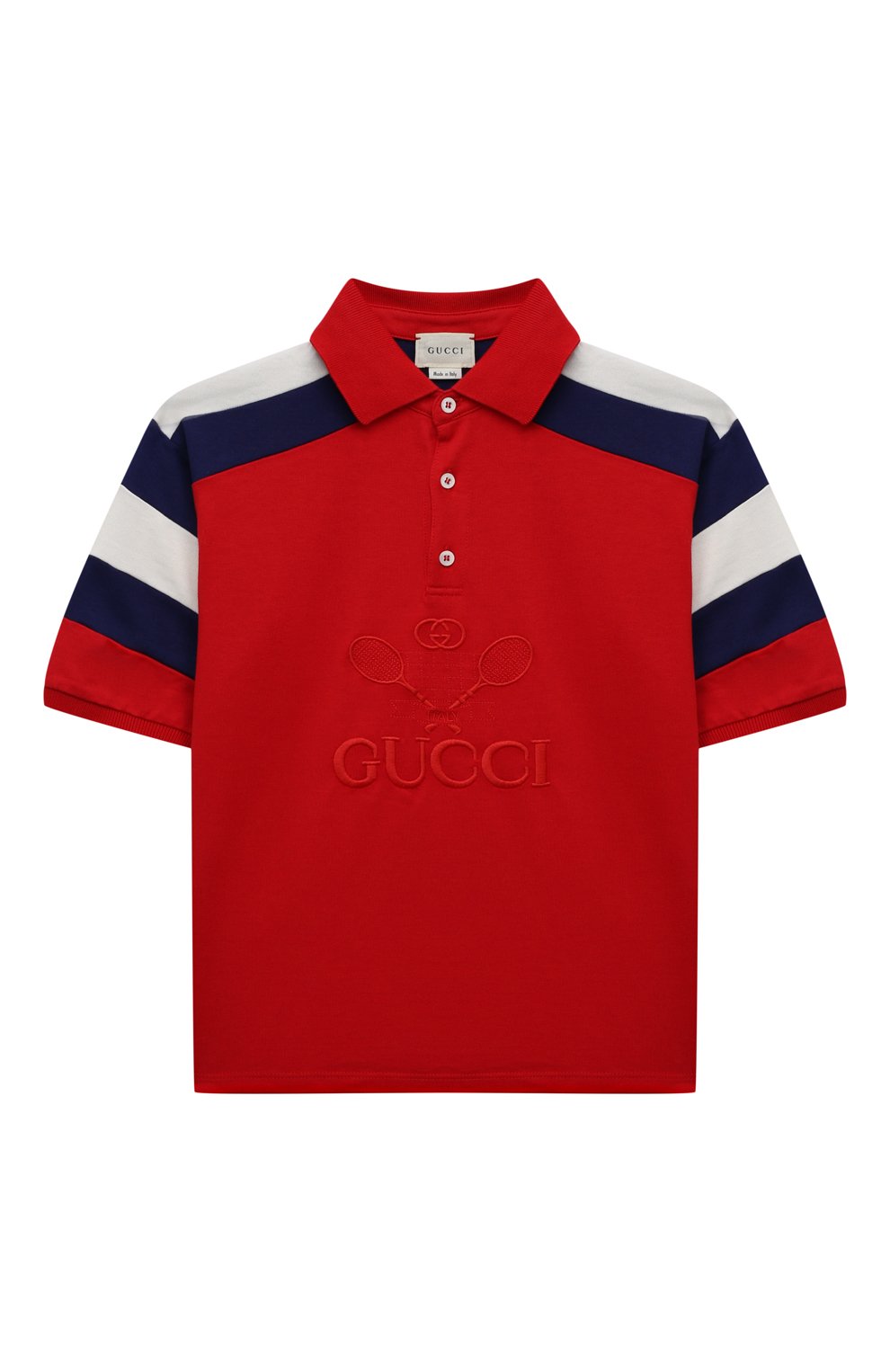 Хлопковое поло GUCCI, арт. 591432 XJB4B, фото 1