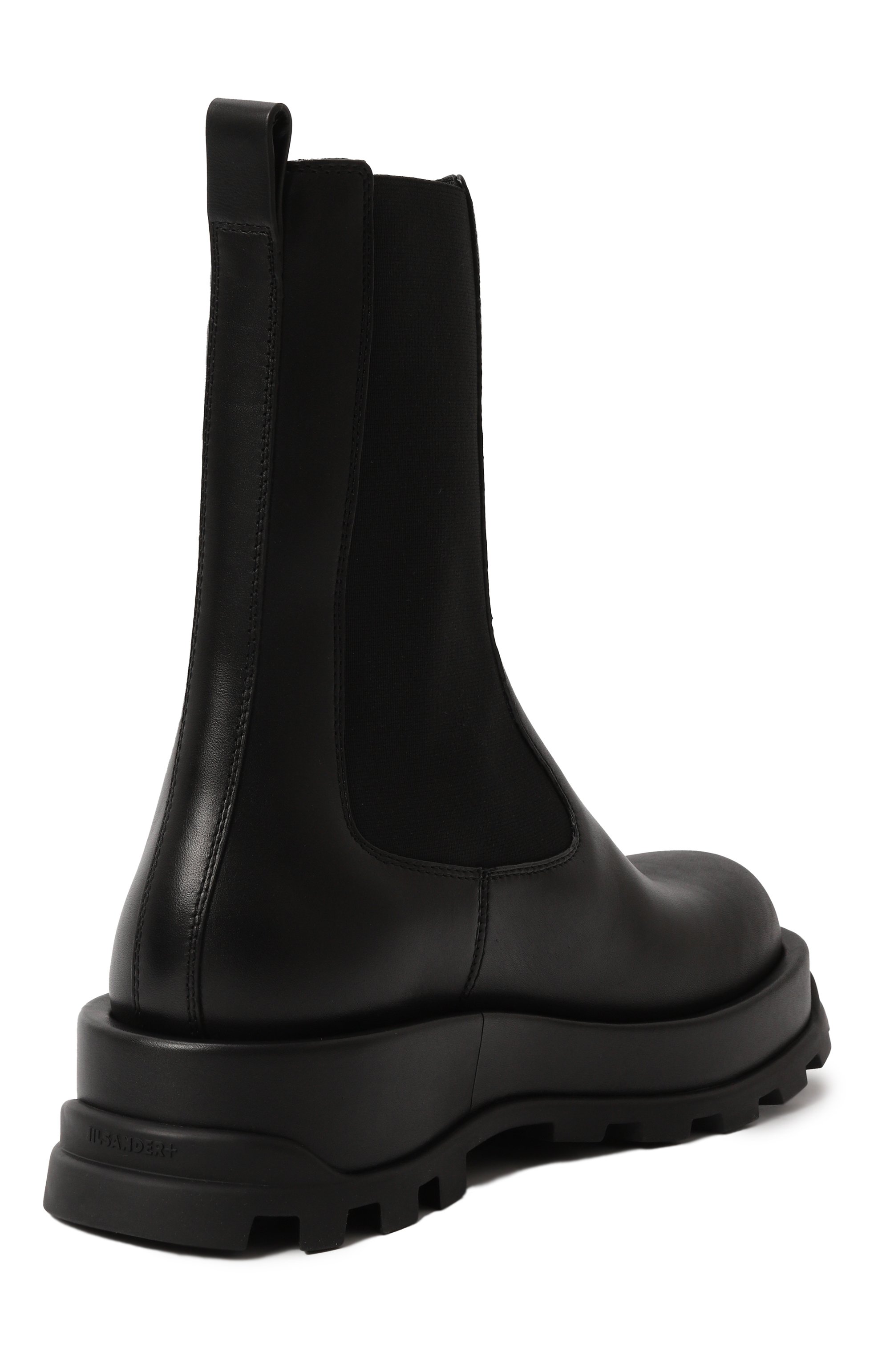 Кожаные челси JIL SANDER черного цвета по цене 138000 руб., арт. J44WU0018-P4942, фото 5 Кожаные челси JIL SANDER, арт. J44WU0018-P4942, фото 5