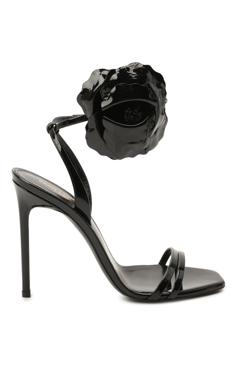 Кожаные босоножки amber SAINT LAURENT, арт. 658153/1TV20, фото 6