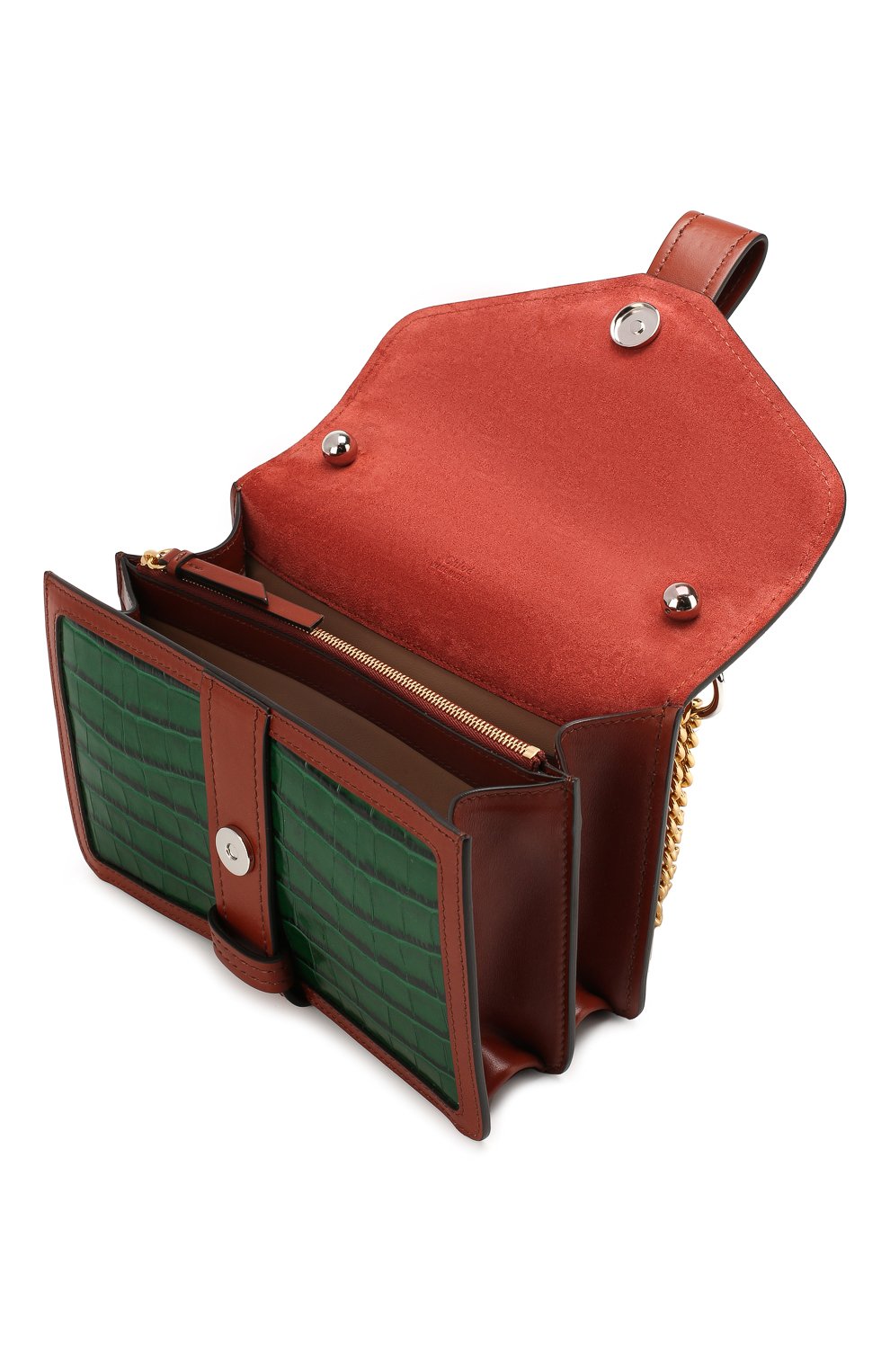 Сумка aby chain CHLOÉ, арт. CHC19WS206C01, фото 4