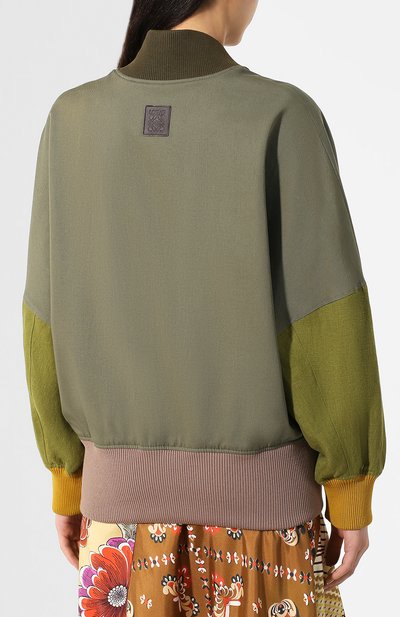 Хлопковый бомбер LOEWE, арт. S2198080TW, фото 4