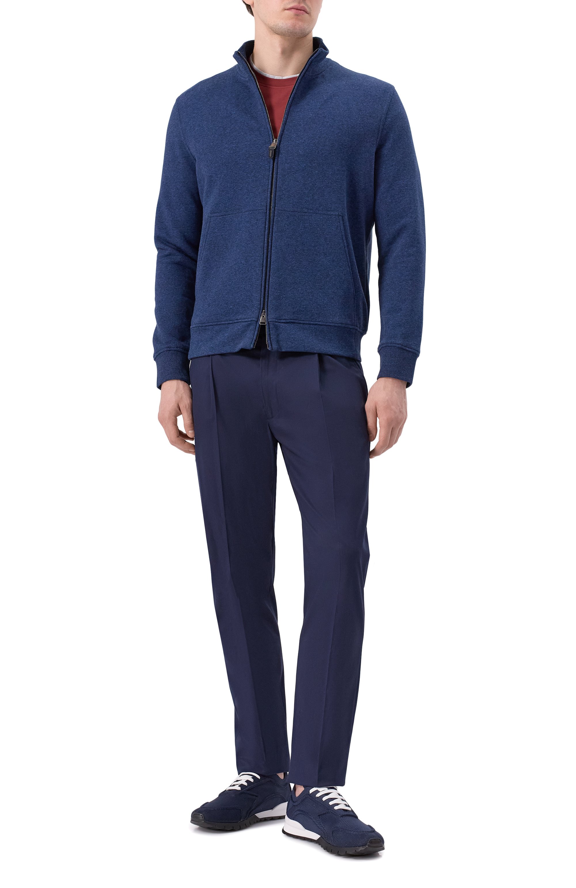 Хлопковые брюки MOORER, арт. ANT0N, фото 2