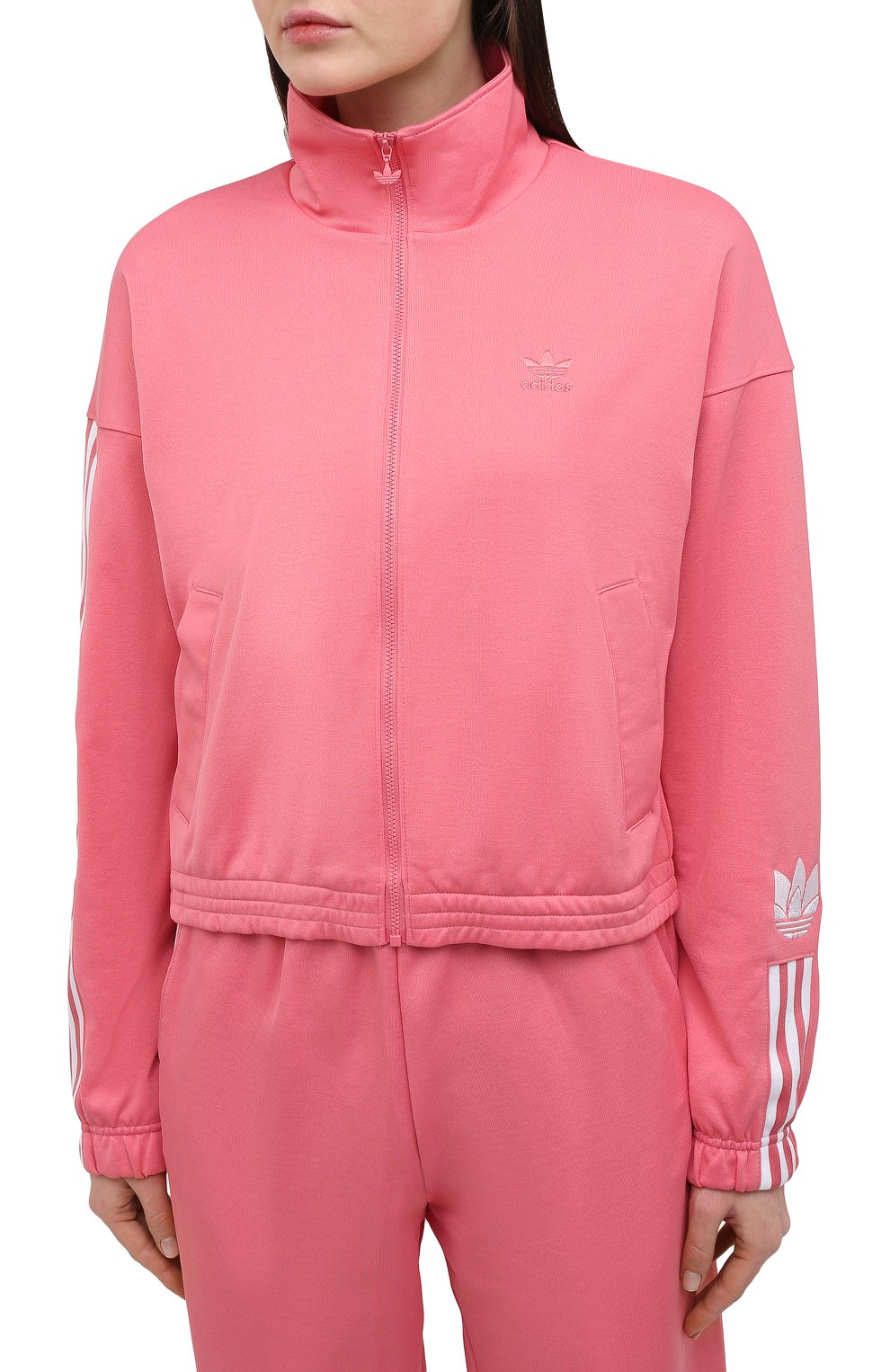 Толстовка ADIDAS ORIGINALS розового цвета по цене 6420 руб., арт. GN6707, фото 3 Толстовка ADIDAS ORIGINALS, арт. GN6707, фото 3