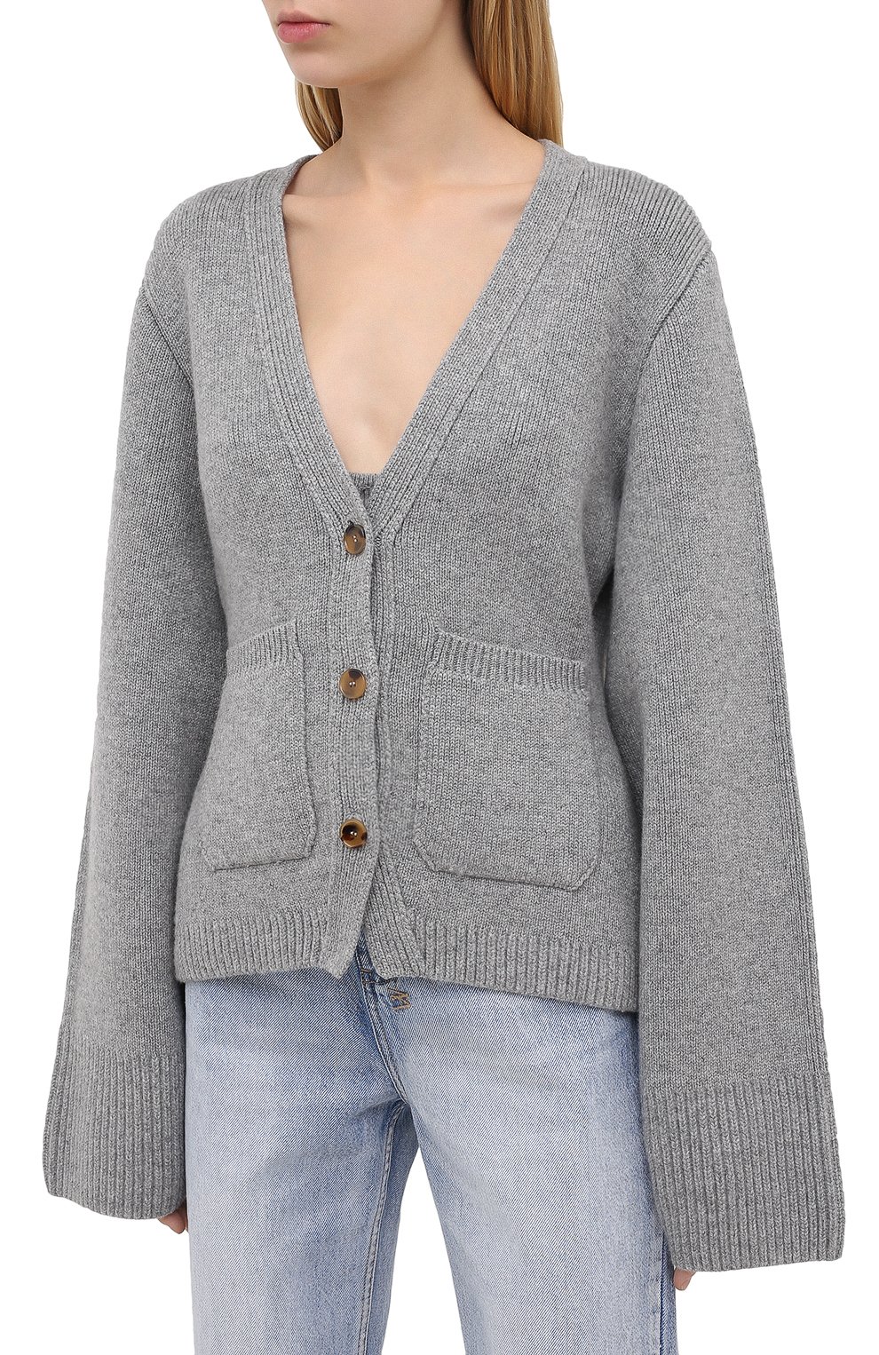 Кашемировый кардиган KHAITE, арт. 8267600/SCARLETT, фото 3