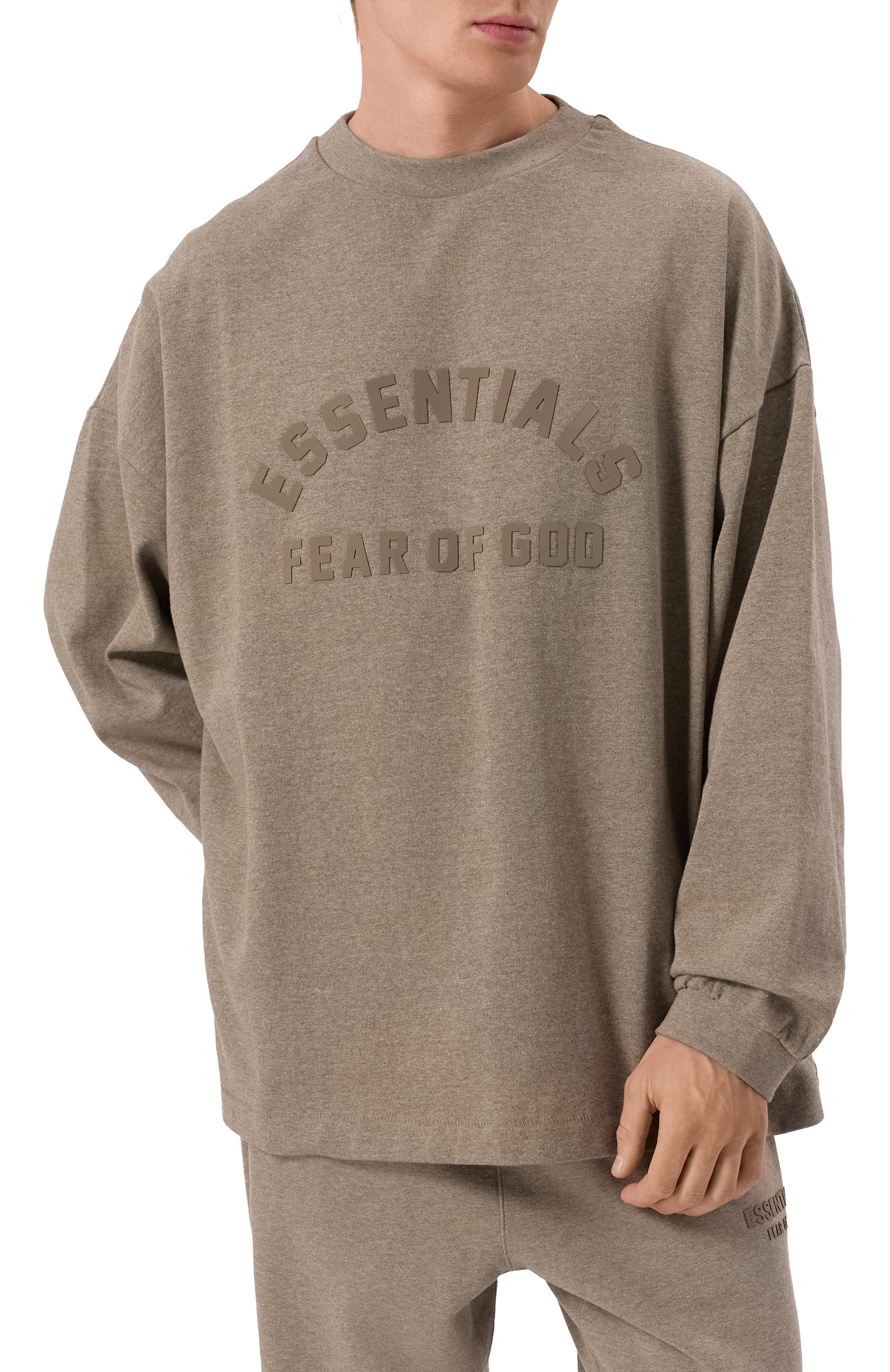 Хлопковый лонгслив FEAR OF GOD, арт. 125SU242011F-M-367, фото 3