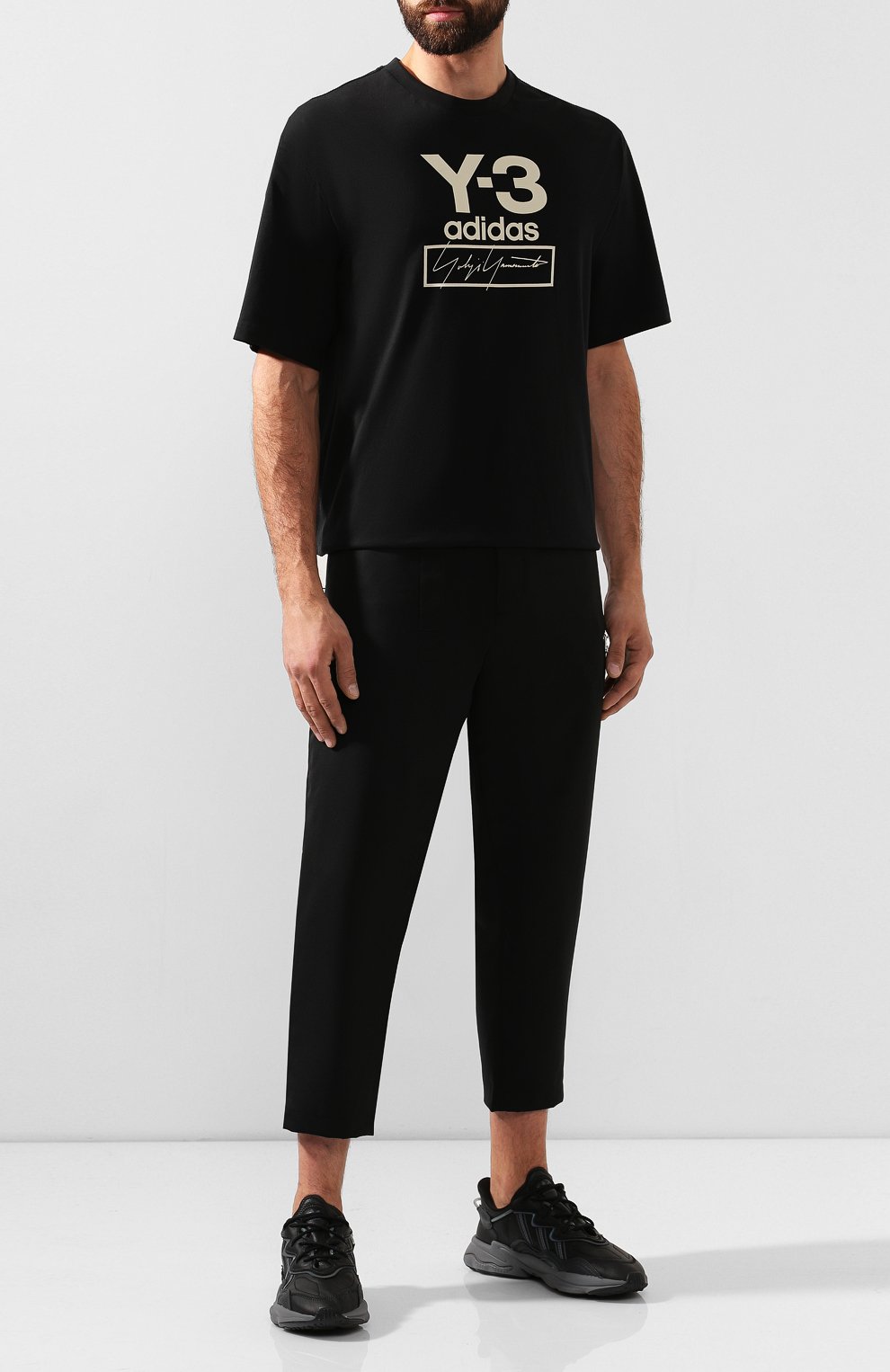 Кожаные кроссовки ozweego ADIDAS ORIGINALS, арт. EE7004, фото 2