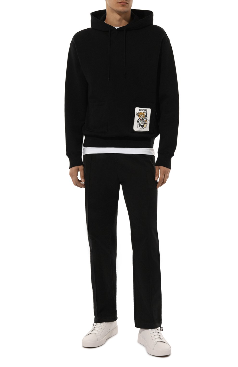 Хлопковое худи MOSCHINO, арт. V1712/5228, фото 2