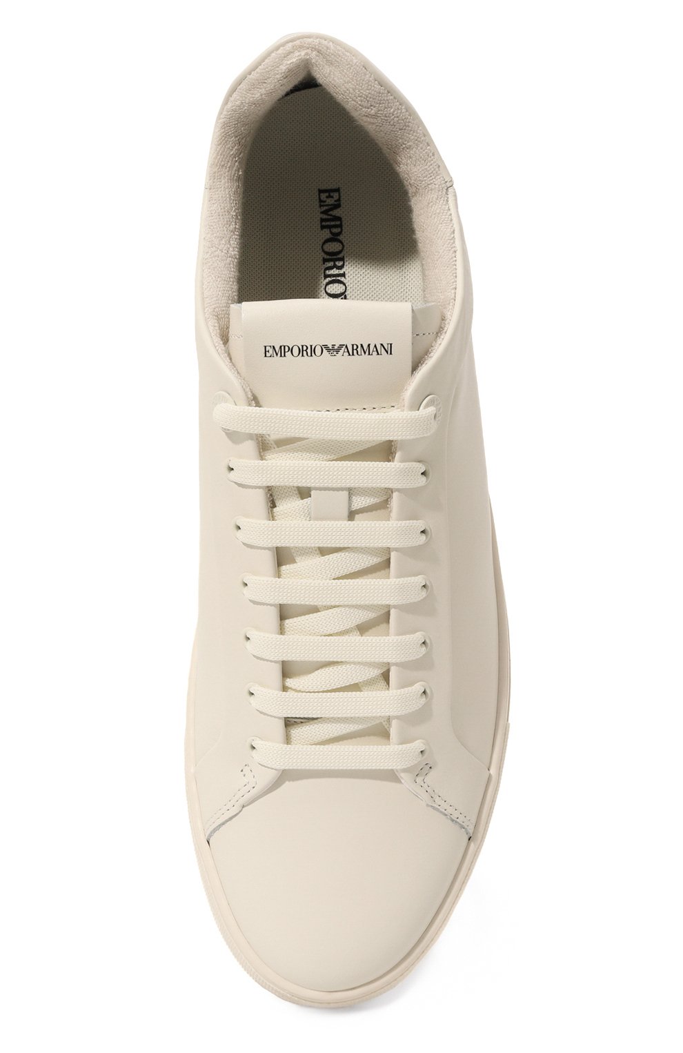 Кожаные кеды EMPORIO ARMANI, арт. X4X598/XF662, фото 6